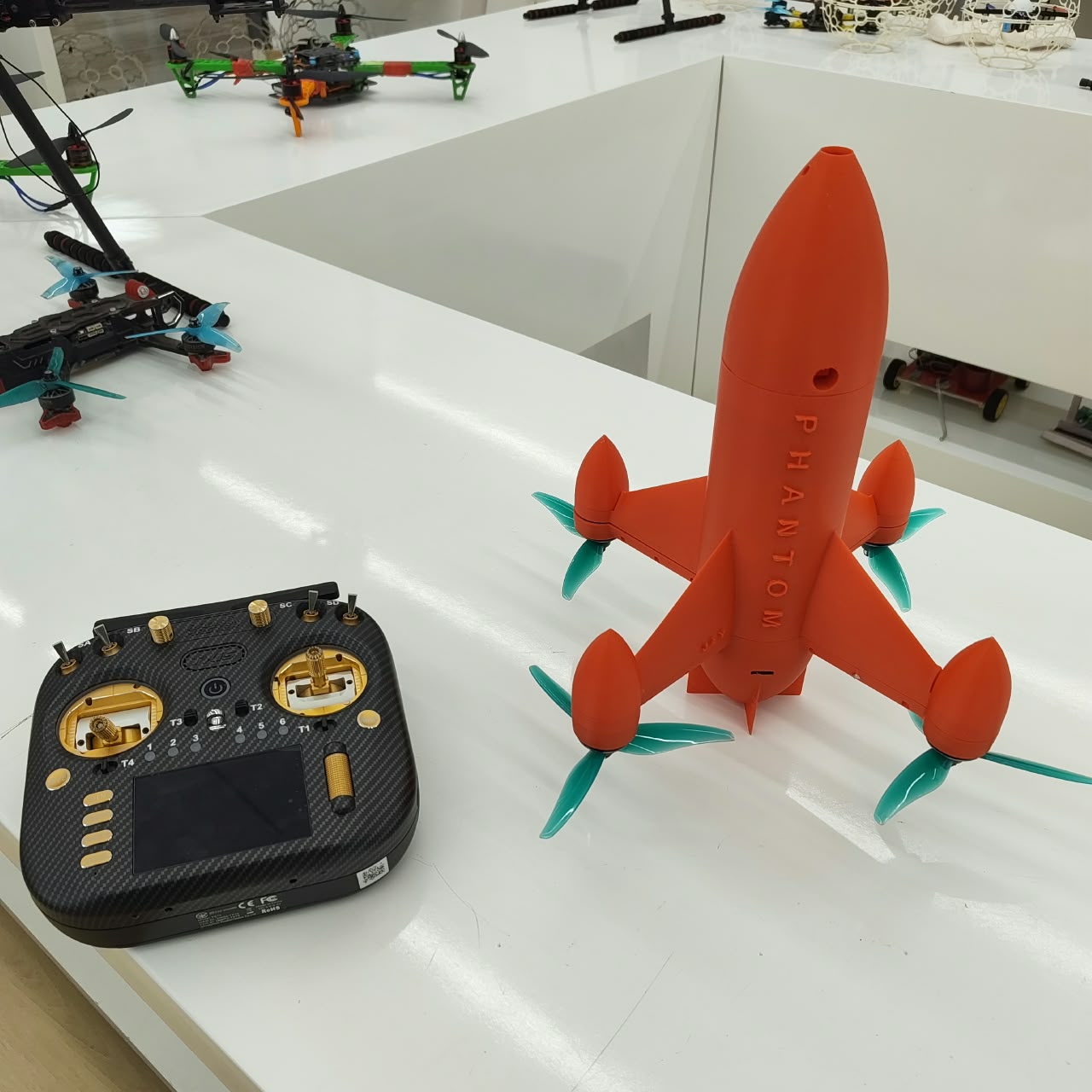 Actual VY-1 physical prototype photograph